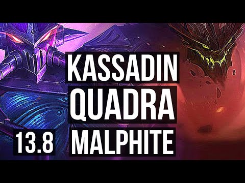 KASSADIN vs MALPH (TOP) | Quadra, Legendary, 400+ games | TR Diamond | 13.8