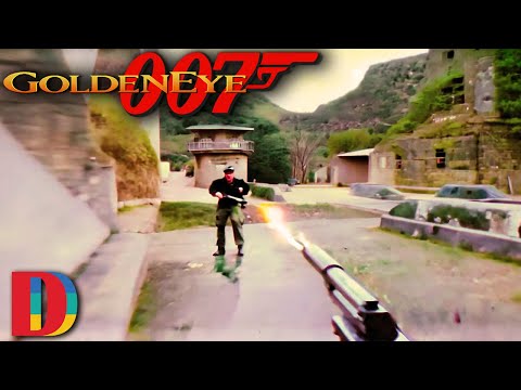 GoldenEye 007 Gameplay | Reimagined By AI | Retro Filters | N64