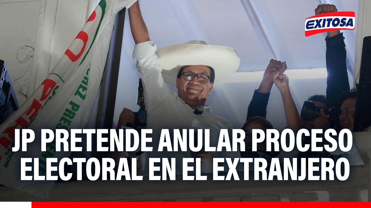 🔴JP busca anulación de elecciones en el exterior: “Es la consecuencia jurídica”, según Domingo Pérez