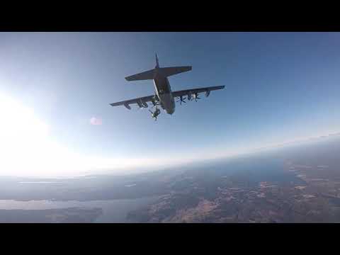 US Special Operation conduct airborne operations from an MC-130J Commando II | Thrill Video