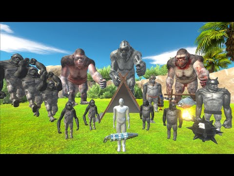 Jurassic World Evolution Camping 27 - Lost on Big Monkey Island & Tracking King Kong Animal Revolt