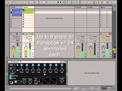 Free Download PitchSwitch v1.02 for Ableton Live v9.1-DECiBEL