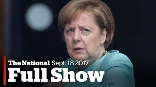 The National for Monday September 18th: Merkel&#39;s gamble, House returns, active retirement trend