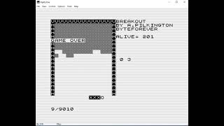 ZX81 Breakout updated (still has a bug though)
