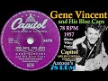 Gene Vincent | Five Days, Five Days | Capitol 78 rpm | 1957 Holland