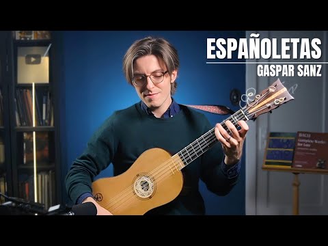 "Españoletas" 350-Year-Old Music on Guitar