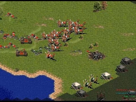 Age of Empires 1 Online - RM - 2x2 Topetz Long x Pipe e I2Adar