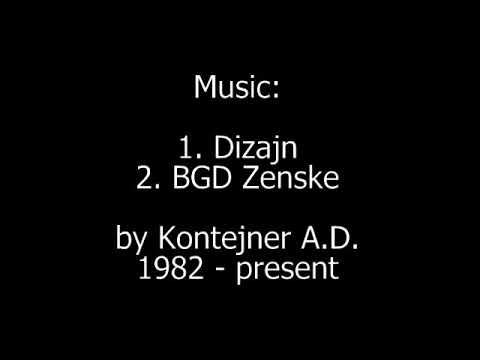 Kontejner A. D. @ Rehearsal: 1. 1989 - 03. Dizajn; 2. 1986 - 11. Beogradske Ženske