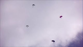 preview picture of video 'The Ravens - 4 Para Parachute Regiment Display Team - Cleethorpes 2013'