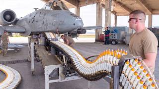 Download lagu Loading a US A-10 with Monstrously Powerful 30mm Armor-Piercing Rounds mp3 Download lagu Loading a US A-10 with Monstrously Powerful 30mm Armor-Piercing Rounds mp3