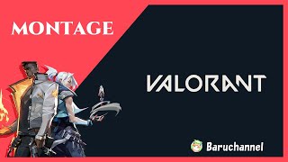 【VALORANT】下手は下手なりにMONTAGE!!