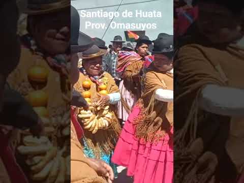 Aniversário de Município Santiago de Huata Prov. Omasuyos