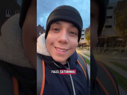 Pra você que tem medo de vir pra Europa !