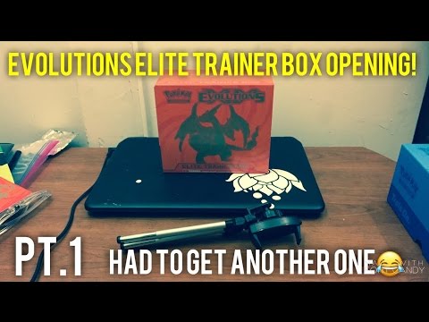 XY Evolutions Elite Trainer Box Opening!!! Part 1