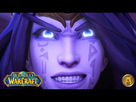 Xal'atath Voidstorm Cinematic: Sylvanas Returns From Maw Cutscenes | 12.0 Midnight WoW