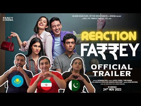 FARREY Official Trailer REACTION | Salman Khan | Alizeh | 4 idiots REACT