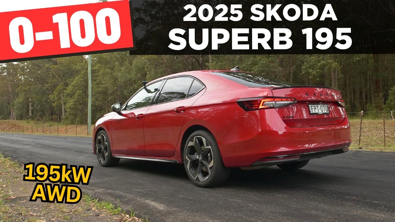 2025 Skoda Superb 195 TSI: Detailed review – 0-100 & POV test drive