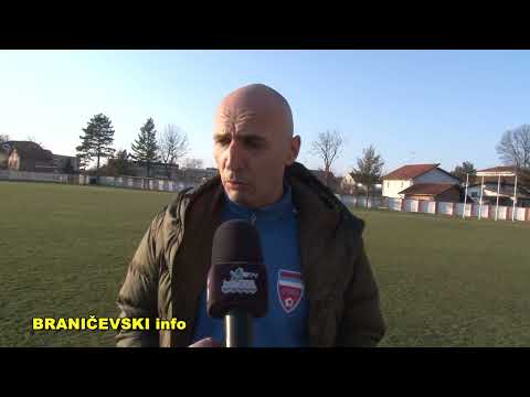 Sloga 33 - Pomoravlje (Vlaški Do) 3:1, šef stručnog štaba Saša Ranković (RTV MLAVA 12.03.2022.)