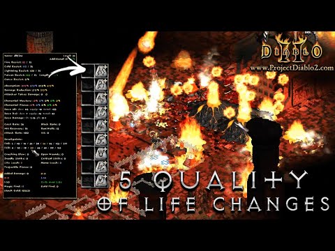 5 Amazing quality of life changes introduced in Project Diablo 2 - The next big Diablo 2 mod!!!