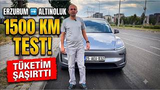 Bu Rota Elektrikliyi Zorlar! ⚡ Tesla Model Y ile Erzurum - Altınoluk Tüketim Tes