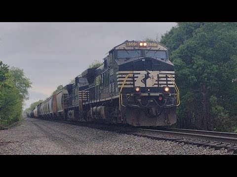 NS #4665 AC44CM6 and NS #9940 GE C44-9W know as 14m on Sunday afternoon on 5/12/2024