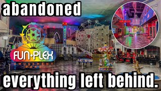 Exploring the Abandoned Houston FunPlex - Largest Indoor Theme Park in Texas