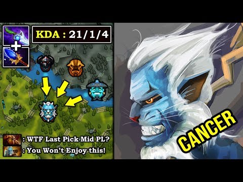 HOW TO SOLO MID PHANTOM LANCER Crazy 1Kill Per Min with Infinite Clone 100% Deleted Counter DotA 2