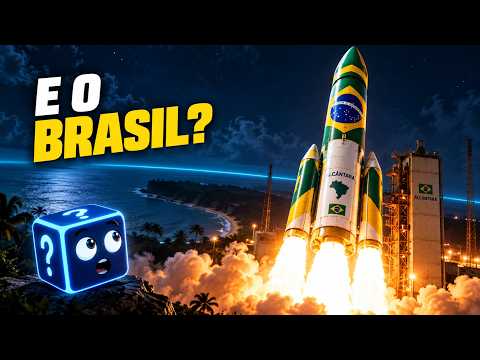 A MELHOR Rampa de Lançamento é do BRASIL — CADÊ o Foguete?