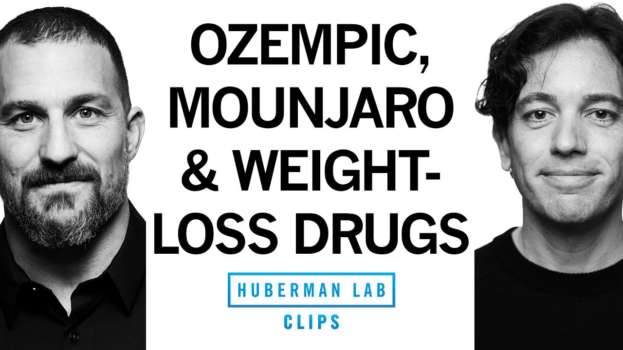 How Do Ozempic, Mounjaro & Other GPL-1 Agonists Work? | Dr. Zachary Knight & Dr. Andrew Huberman