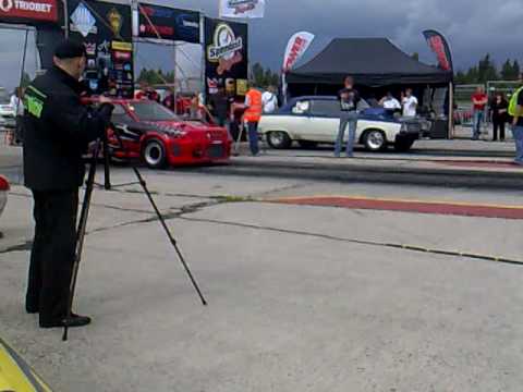 1000+hp +NOS Audi S2 VS 800+hp '64 Chevy Chevelle Malibu 1/4mile drag race