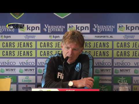 Fons Groenendijk voor Forutna Sittard  - ADO Den Haag (08-11-2019)