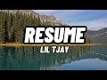 LIL TJAY RESUME OFFICIAL LYRICS