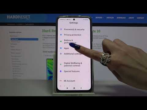 How to Activate High Contrast Text on XIAOMI Redmi Note 10 – Change Contrast Text