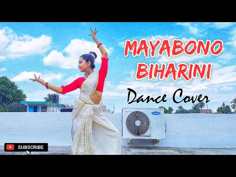 MayaBono Biharini 🌻| Rabindra Sangeet Dance ❤️| Somlata| Bed Room|  Choreography by Durba Dey