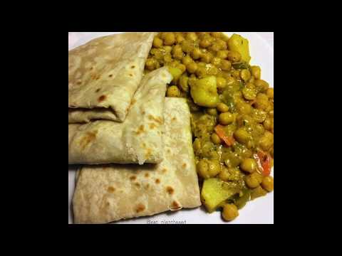 How To Make Curry Chickpeas and Potato