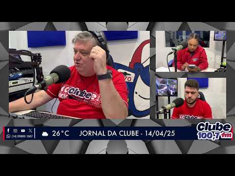 Jornal da Clube - 14/04/2025 - Edição da Manhã