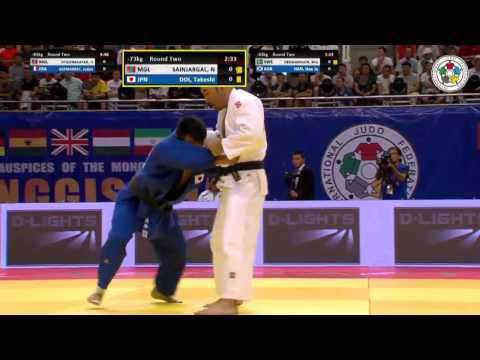 Nyam-Ochir Sanjargal vs Takeshi Doi Grand-Prix Ulaanbaatar 2015
