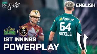 Download lagu 1st Innings Powerplay | Multan Sultans vs Hyderabad Kingsmen | English | M 8 | HBL PSL 11 | MZB1K mp3