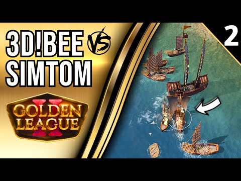 AoE4 Golden League 2 🏆 3D!Bee vs gg.Simtom - G2