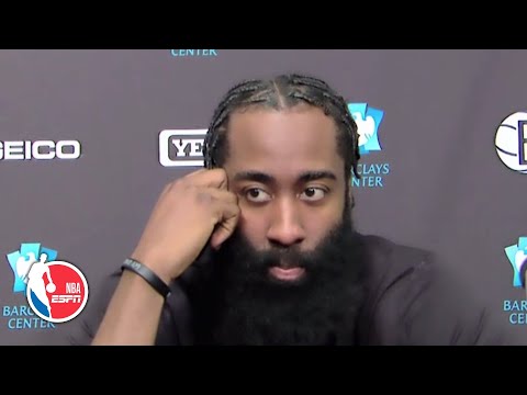 哈登看杜蘭特對暴龍被換下時的反應：「我不懂」 | NBA on ESPN (James Harden reacts to Kevin Durant being pulled vs. Raptors: 'I don't understand' | NBA on ESPN)