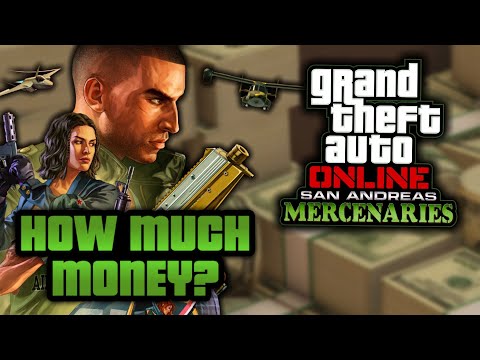 How Much Money Will You Need For The San Andreas Mercenaries DLC in GTA Online?