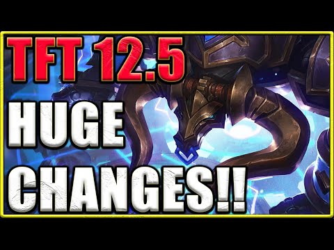 HUGE META SHAKEUP - 12.5 Patch Notes Rundown for TFT Set 6.5