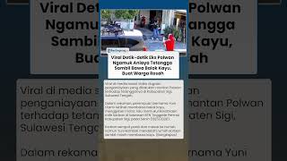 Viral Detik-detik Eks Polwan Ngamuk Aniaya Tetangga Sambil Bawa Balok Kayu, Buat Warga Resah