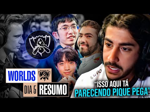 Worlds DIA 5: FNATIC TOMOU APAVORO DO GRUPO INTEIRO!