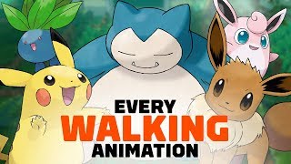 All 171 Pokemon Walking Animations in Let&#39;s Go Pikachu and Eevee