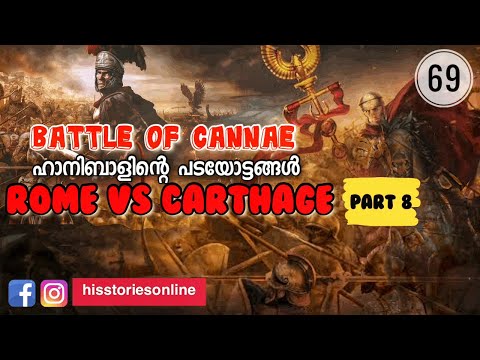 Rome Vs Carthage 8 | ഹാനിബാൾ |  Hannibal | Julius Manuel | HisStoriesOnline | Battle of Cannae