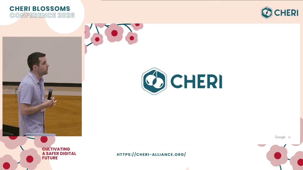 Keynote – Memory Safety at Scale: An Industry Perspective - Alex Rebert | CHERI Blossoms 2026