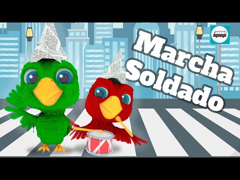 Marcha Soldado Cabeça de Papel - Video Infantil Musical (2021)