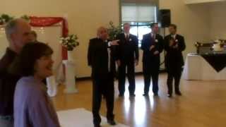 Bruno Mars song Marry You SURPRISE ENTRANCE!! Wedding Ceremony Entrance lip synced by Groom.