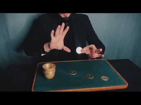 Saturn Magic - Silver Chinese Coins Set by Lion Miracle - Trick